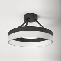 Semi flush mount on sale lighting modern